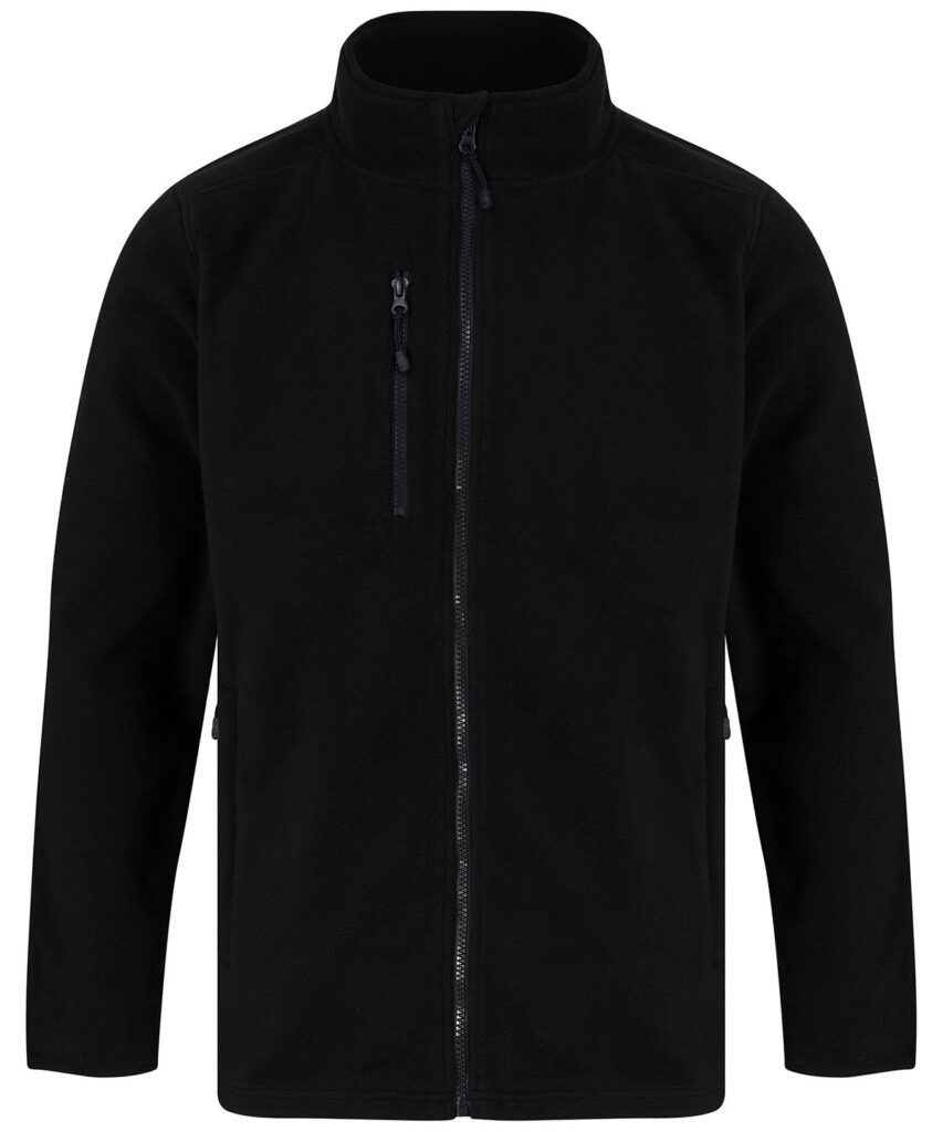Recycled polyester microfleece jacket