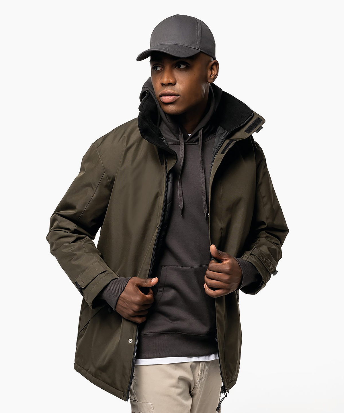 Quilted parka