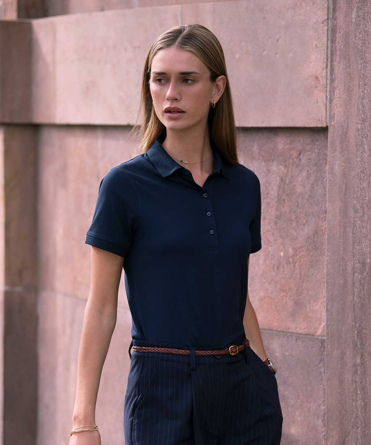 Women’s Altavista – tri-blend deluxe polo 1 Women’s Altavista – tri-blend deluxe polo