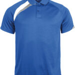 Adults' short-sleeved sports polo shirt