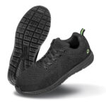 Recycled safety trainers