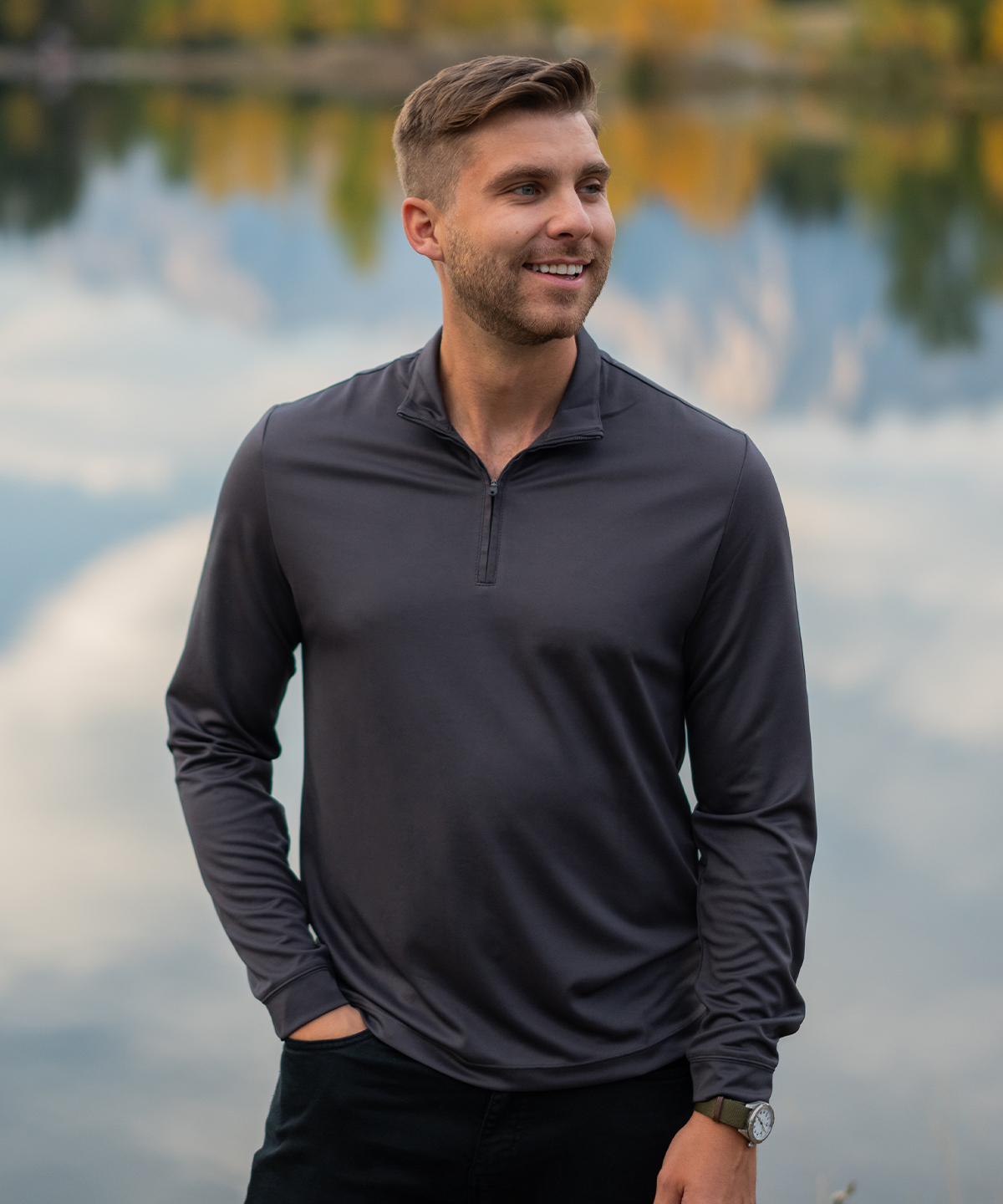 Monterey 1/4-zip pullover 1 Monterey 1/4-zip pullover
