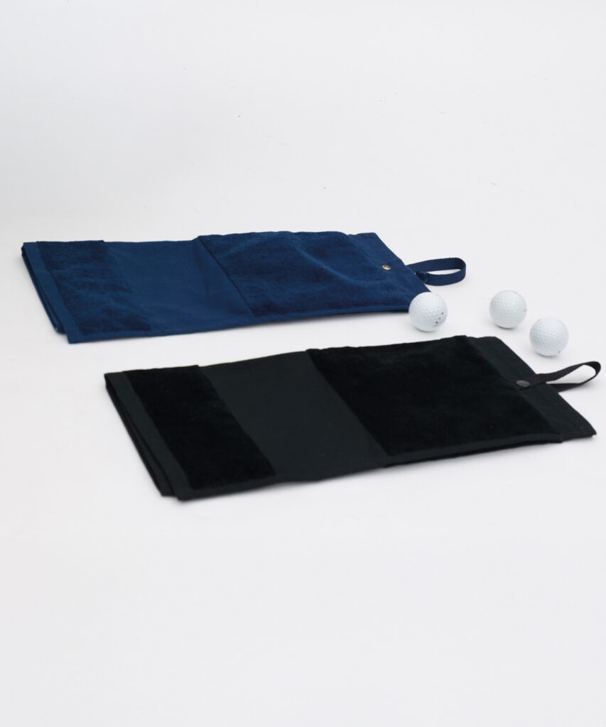 Deluxe velour golf towel
